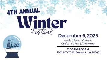 4th Annual Winter Festival, cajun coast