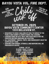 Chili-Cook-Off, cajun coast