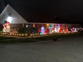 Bernice Christmas Lighting, Cajun Coast