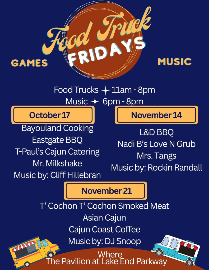 Food Truck Fridays, cajun coast