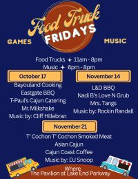 Food Truck Fridays, cajun coast