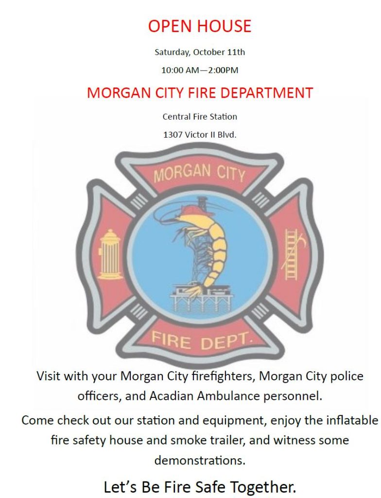 MC Fire Department Open House, cajun coast
