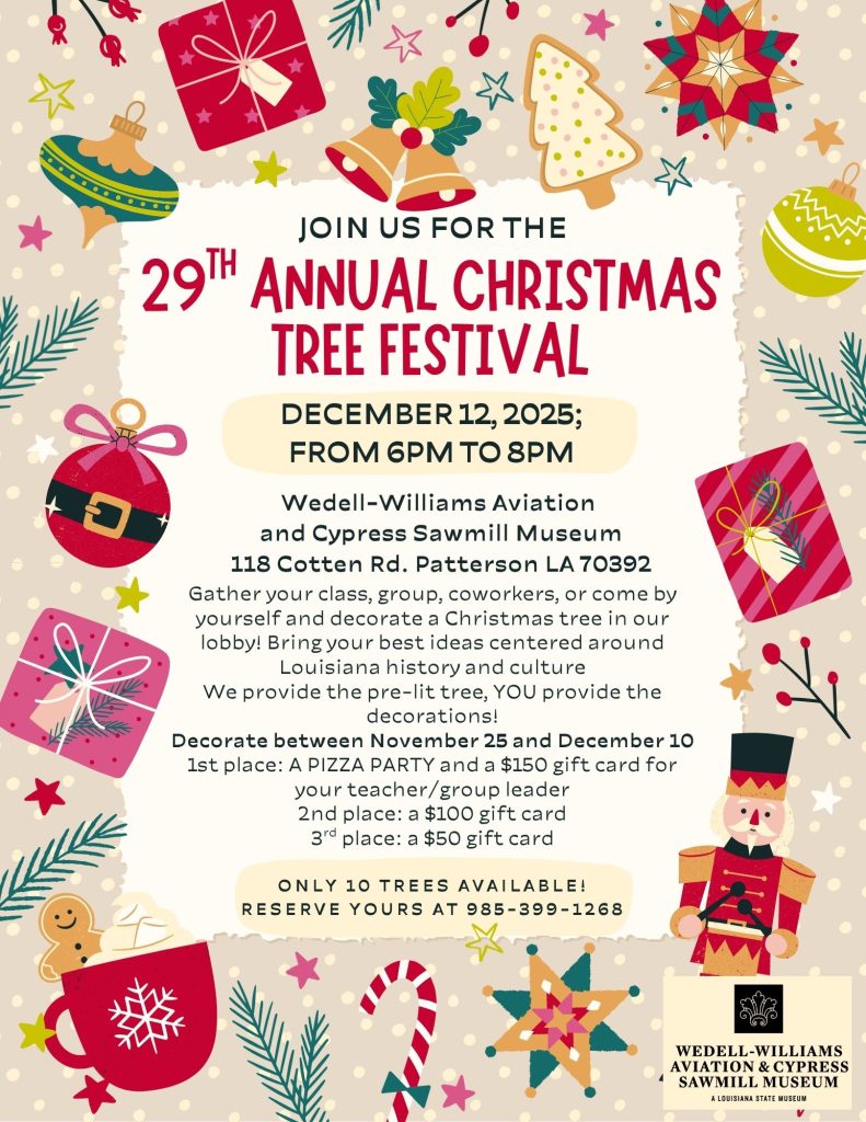 29th Patterson Tree, Cajun Coast