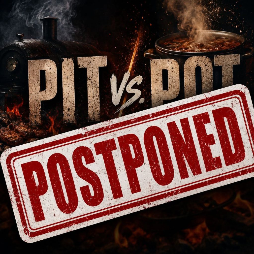 pit vs pot postponed