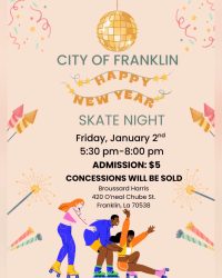 Skate Night, cajun coast