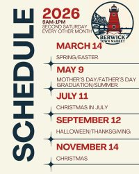 Berwick Town Market, cajun coast