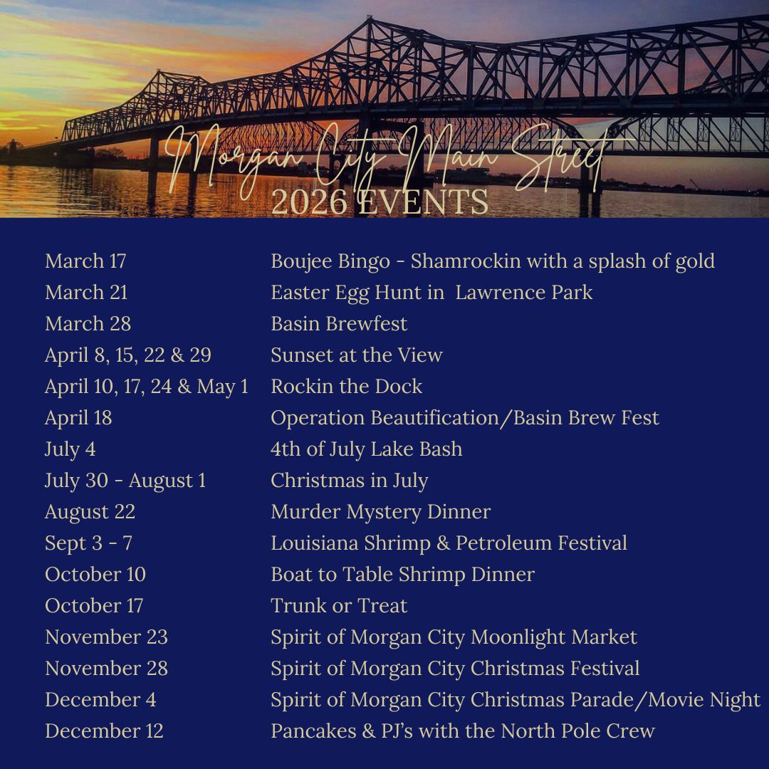 Morgan City Main Street, Cajun Coast