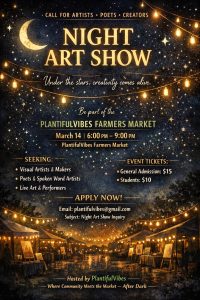 Night Art Show, cajun coast