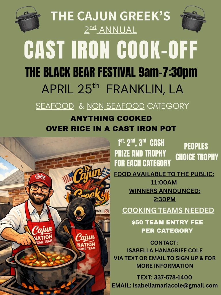 2nd annual cast iron cook off,