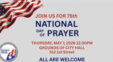 75th National Day of Prayer M C Main Street cajun coast