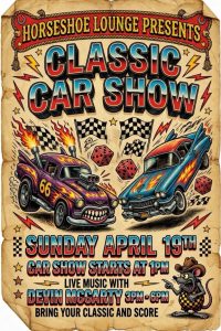 Horseshoe Lounge Classic Car Show Cajun Coast