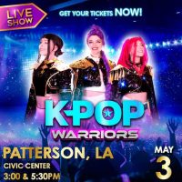 K Pop Warriors Live Show cajun coast