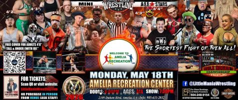 Little Mania Wrestling, cajun coast