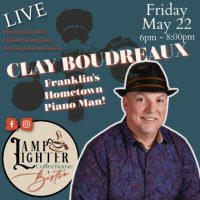 Live Music Clay Boudreaux cajun coast