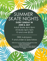 Summer Skate Nights, cajun coast
