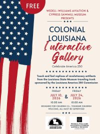 Colonial Louisiana Interactive Gallery, cajun coast