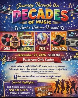 Senior Citizens Banquet, cajun coast