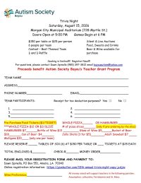 Autism Society, cajun coast