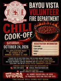 Chili Cook-Off, cajun coast