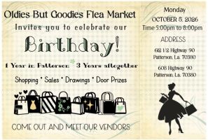 Oldies But Goodies Flea Market LLC, cajun coast