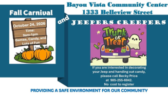 BVCC Fall Carnival, Cajun Coast