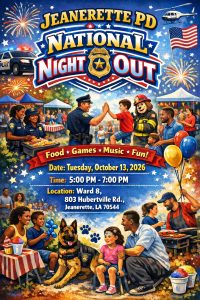 Jeanerette's 2nd Annual Night Out cajun coast